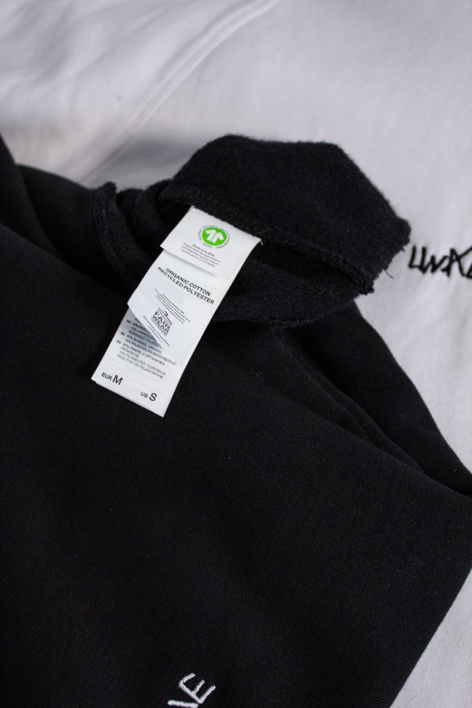 Unabelartistique logo zipped jumper