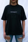Zwart: T-shirt met Unabelartistique-logo