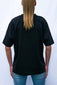 Zwart: T-shirt met Unabelartistique-logo