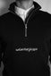 Unabelartistique logo zipped jumper